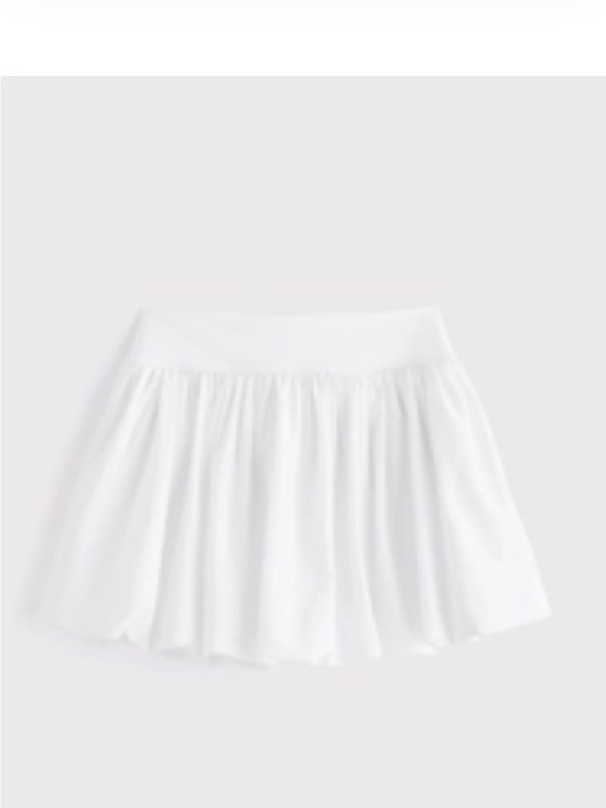 Abercrombie & Fitch Dresses & Skirts - Abercrombie & Fitch YPB motionTEK Bubble Hem Mini Skirt